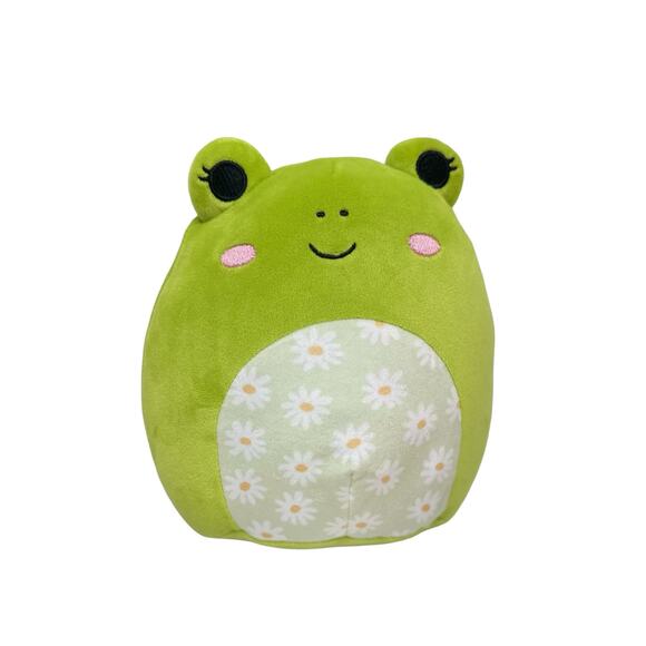 Wendy The Frog (Floral Belly)Squishmallow Official Plush‎ 7.5 Preowned in EPC! - Picture 1 of 4